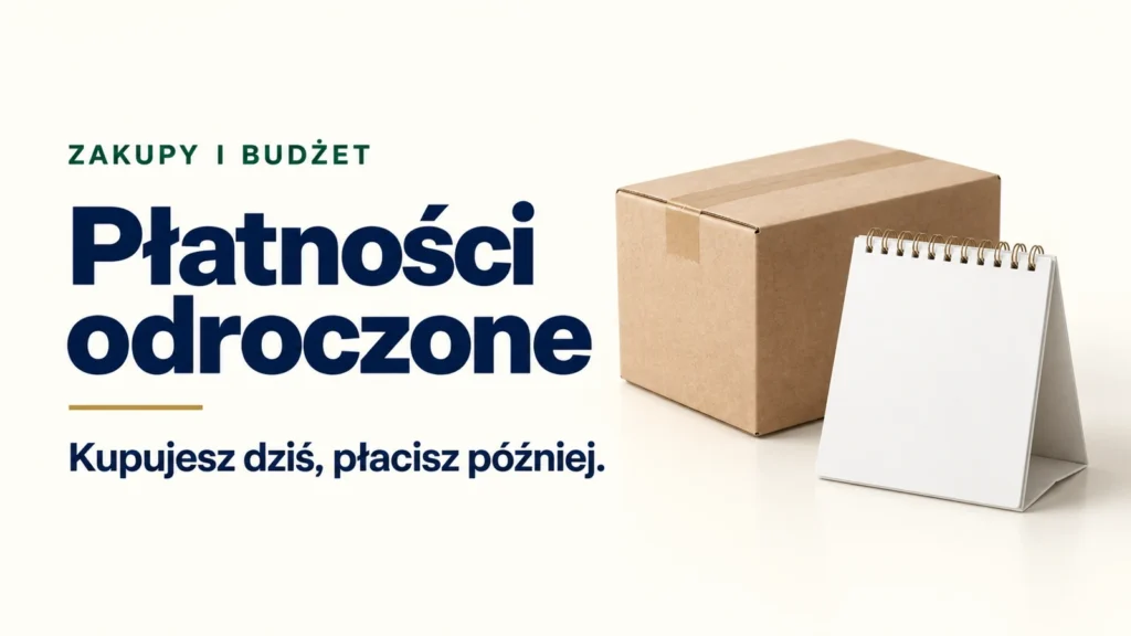 Płatności odroczone i termin zapłaty za zakupy