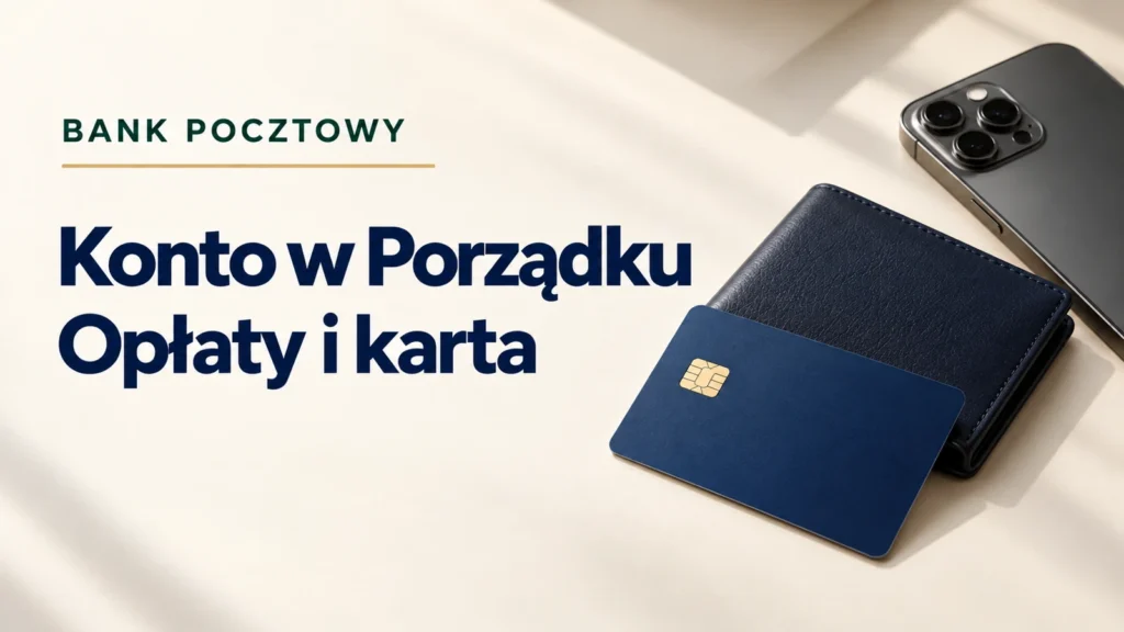 Konto w Porządku w Banku Pocztowym. Opłaty i karta