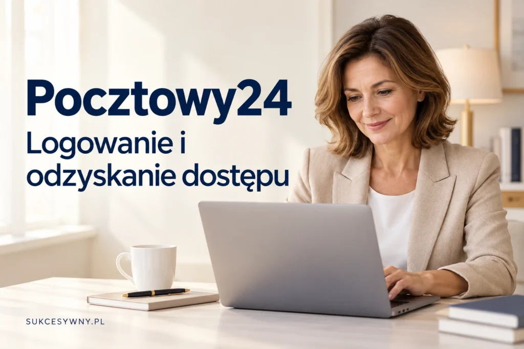 Pocztowy24. Logowanie i odzyskanie dostępu do bankowości internetowej.