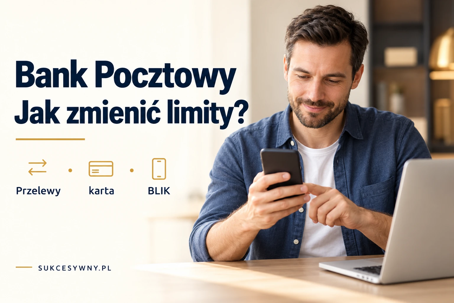 Limity w Banku Pocztowym. Przelewy, karta i BLIK