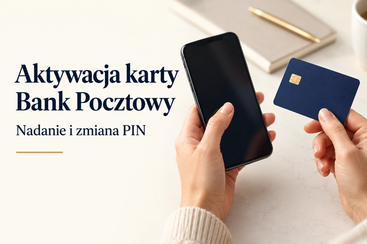 Jak aktywować kartę Banku Pocztowego i nadać lub zmienić PIN