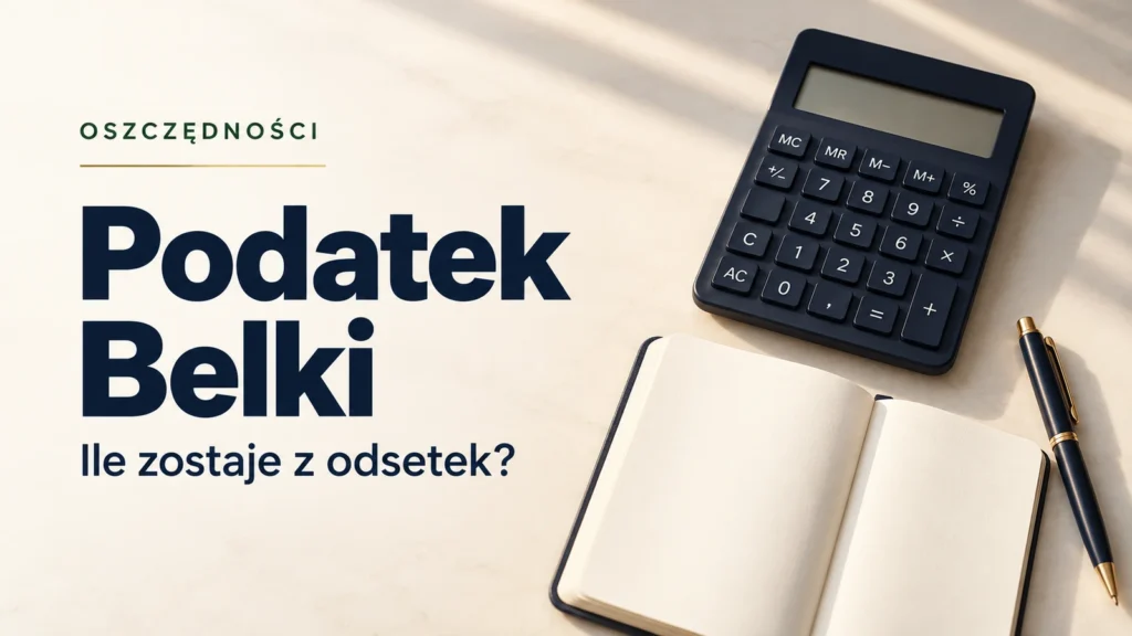 Podatek Belki. Ile zostaje z odsetek?
