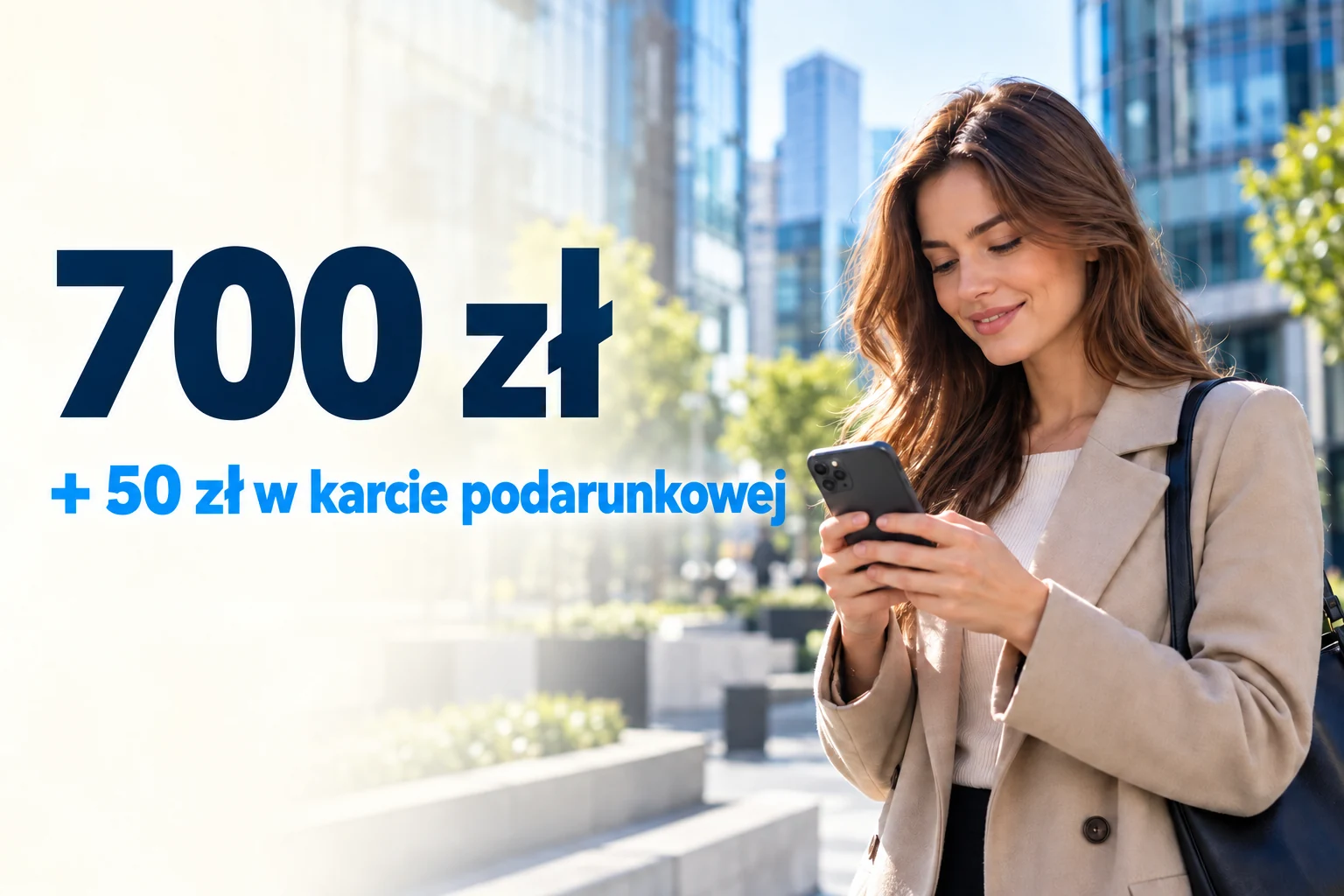 700 zł premii w Erste i 50 zł w karcie podarunkowej