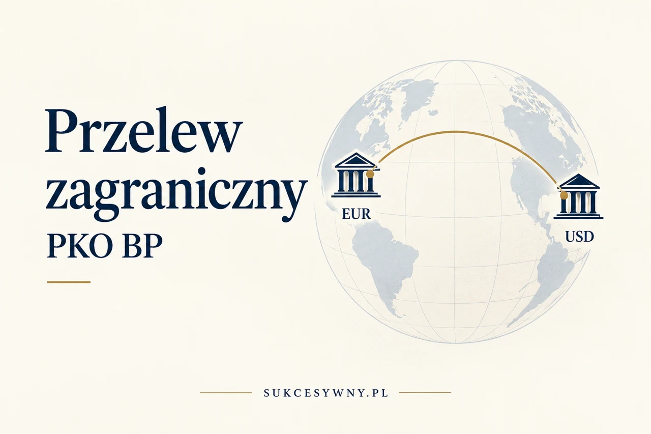 Przelewy zagraniczne w PKO BP. SEPA, SWIFT, koszty i czas