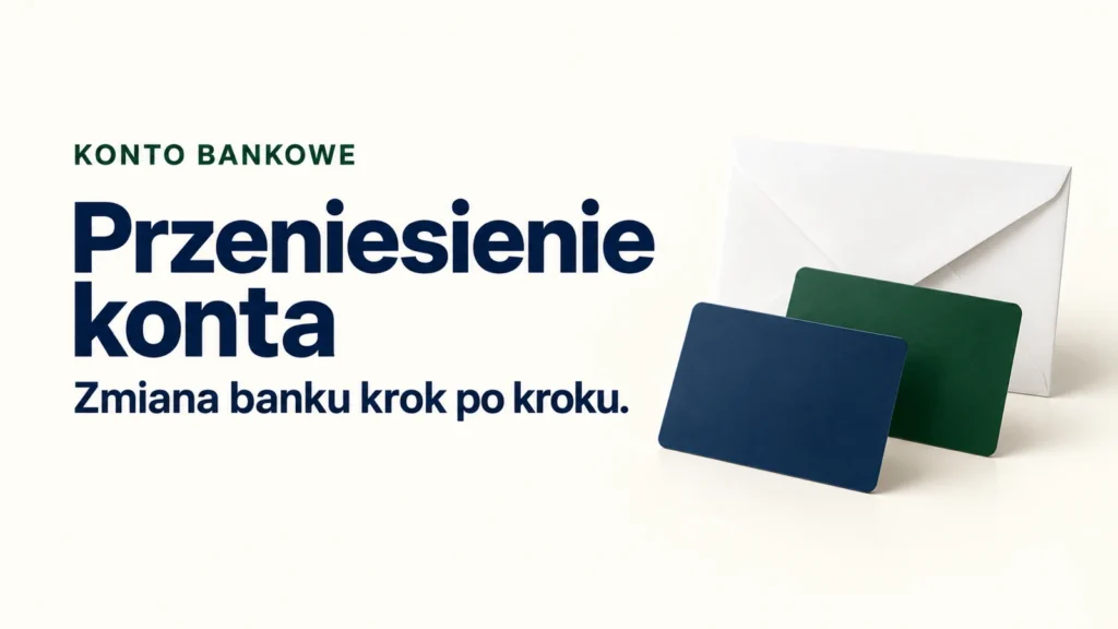 Przeniesienie konta do innego banku i zmiana numeru rachunku