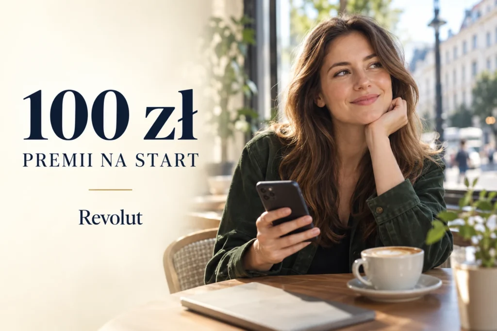 Revolut: 100 zł premii na start za spełnienie warunków promocji