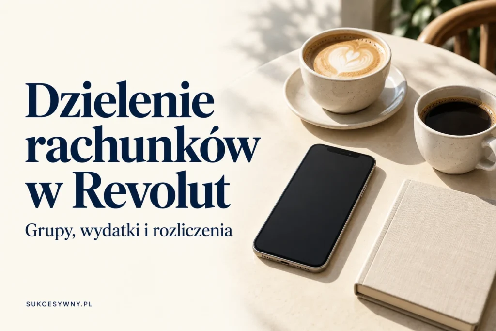 Dzielenie rachunków w Revolut. Grupy i zwrot wydatków