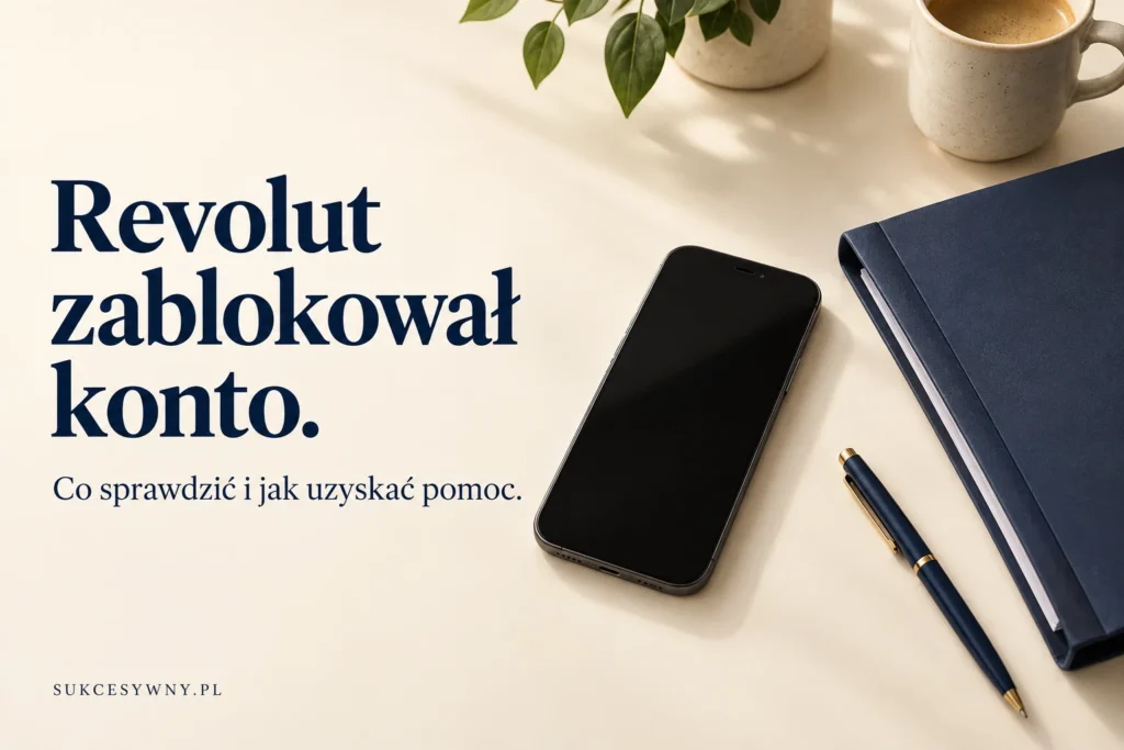 Revolut zablokował konto lub przelew. Co zrobić?