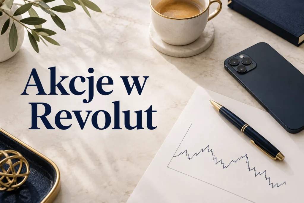 Akcje w Revolut. Jak kupować, prowizje i ryzyko