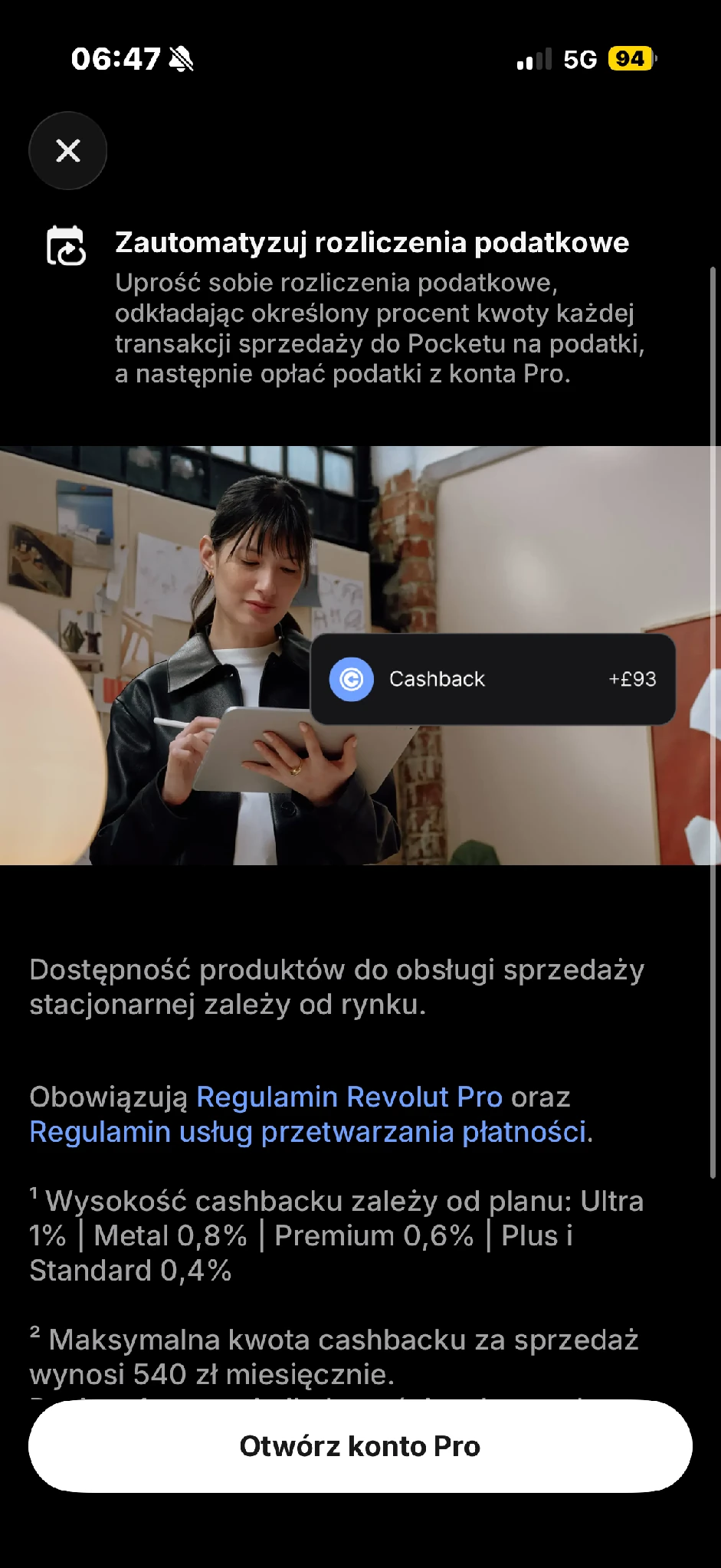 Opis przedstawia możliwości usługi