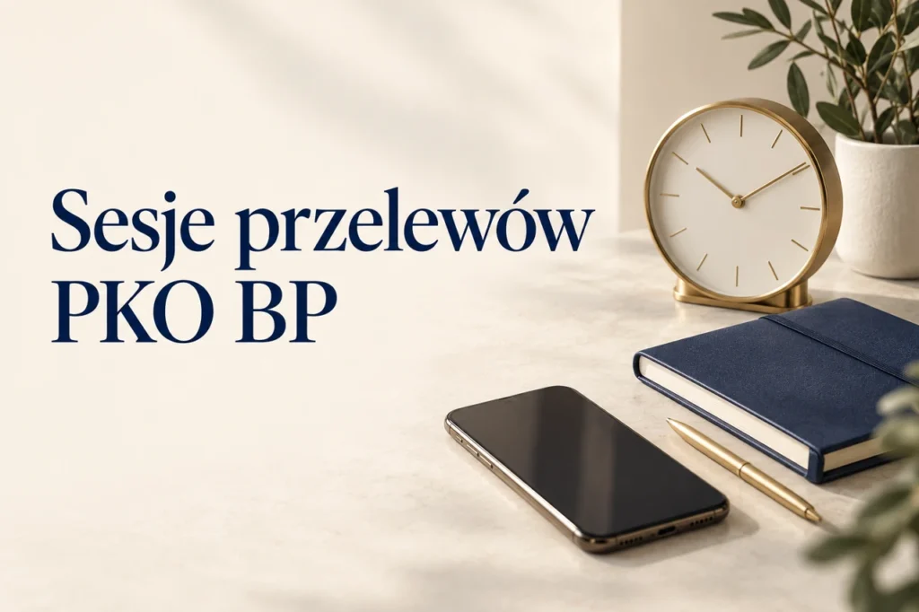 Sesje przelewów PKO BP. Kiedy pieniądze przychodzą i wychodzą?