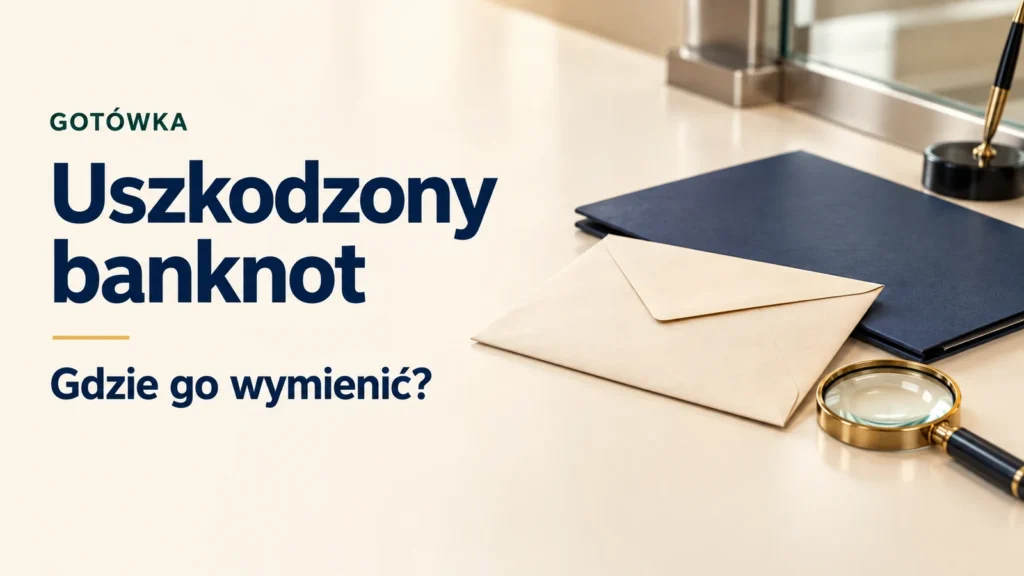 Uszkodzony banknot. Gdzie go wymienić?