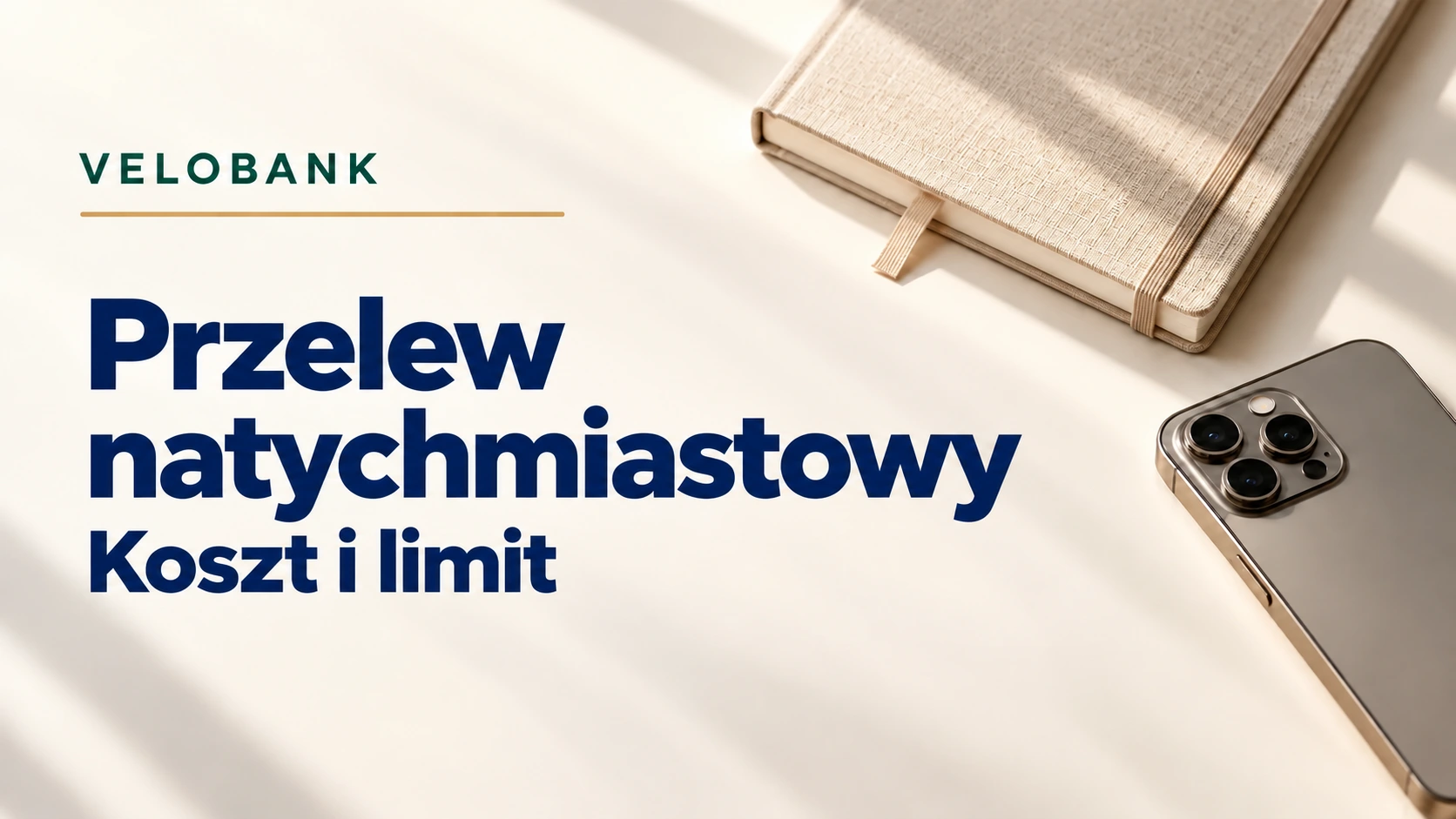Przelew natychmiastowy w VeloBanku. Koszt i limit Express Elixir.