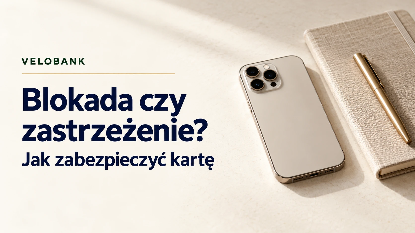 VeloBank. Blokada czy zastrzeżenie karty
