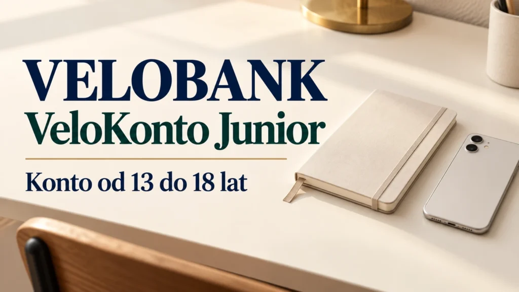 VeloKonto Junior dla nastolatka od 13 do 18 lat