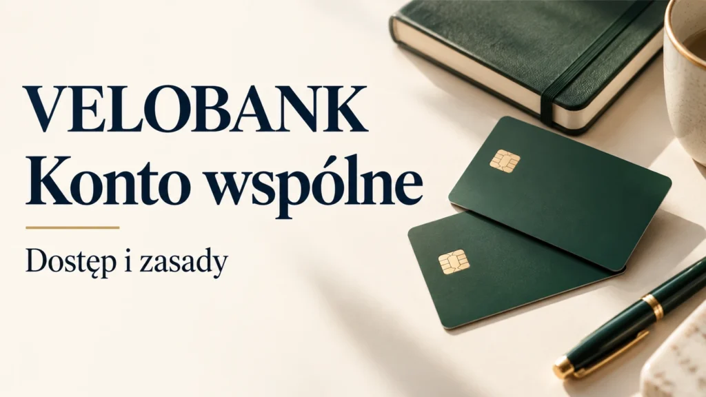 Konto wspólne w VeloBanku. Dostęp i zasady