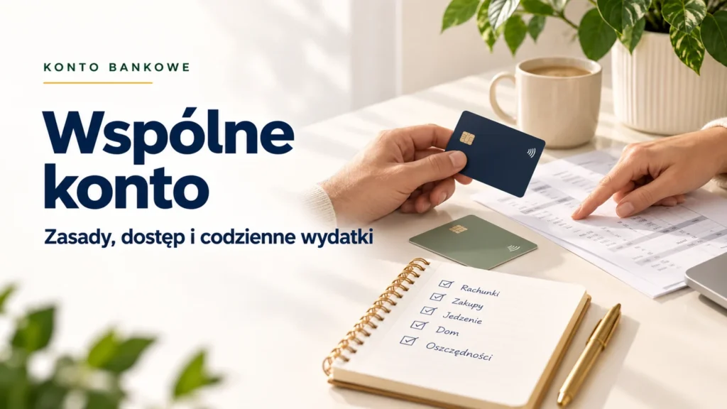 Wspólne konto. Zasady, dostęp i codzienne wydatki