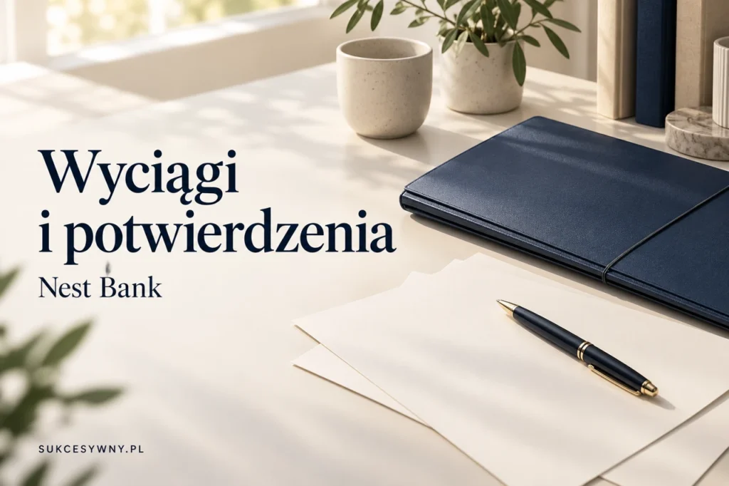 Jak pobrać wyciąg i potwierdzenie przelewu w Nest Banku
